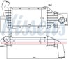 Intercooler Nissens 96863