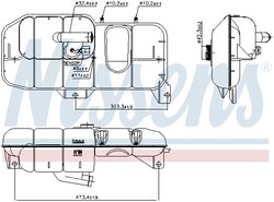 Vas expansiune lichid racire Nissens 996035