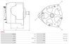 ALTERNATOR AS-PL A0001 - Compatibil cu DAF, MAN, MERCEDES-BENZ