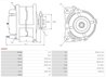 Alternator AS-PL A0033