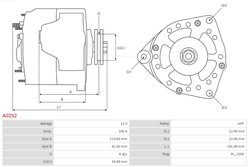 Alternator AS-PL A0252