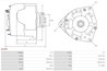 ALTERNATOR AS-PL A0390 - Compatibil cu MERCEDES-BENZ