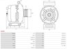 Alternator AS-PL A0505
