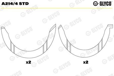SAIBA DISTANTIER, ARBORE COTIT GLYCO A214/4 STD - Compatibil cu CHEVROLET, CITROEN, CITROEN (DF-PSA), DS, FIAT, FORD, FORD AUSTR