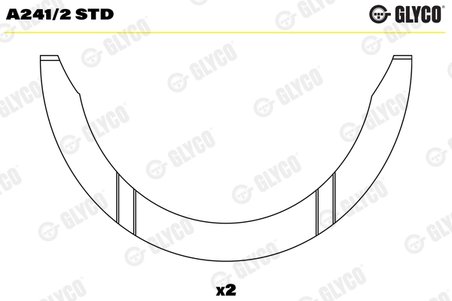 SAIBA DISTANTIER, ARBORE COTIT GLYCO A241/2 STD - Compatibil cu CATERHAM, CITROEN, FENGXING, FIAT, FORD, FSO, HAWTAI, LANCIA, LA