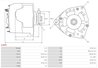 ALTERNATOR AS-PL A3005 - Compatibil cu CITROEN, PEUGEOT, ROVER