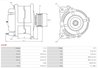 Alternator AS-PL A3166