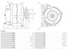 Alternator AS-PL A9266S