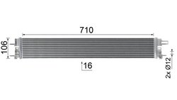 Radiator climatizare MAHLE AC 1126 000P