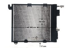 RADIATOR CLIMATIZARE MAHLE AC 349 000S - Compatibil cu CHEVROLET, OPEL, VAUXHALL