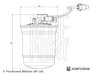Filtru combustibil Blue Print ADBP230038