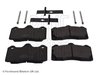 Set placute frana Blue Print ADT342211