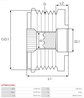 Fulie alternator AS-PL AFP6053(INA)