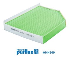 FILTRU AER HABITACLU PURFLUX AHH269 - Compatibil cu AUDI, PORSCHE