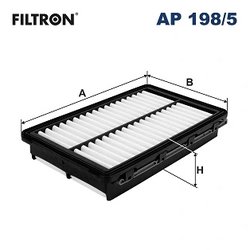 FILTRU AER FILTRON AP 198/5 - Compatibil cu HYUNDAI, KIA