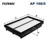 FILTRU AER FILTRON AP 198/5 - Compatibil cu HYUNDAI, KIA