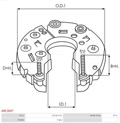 Punte diode AS-PL ARC3007
