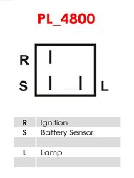 Regulator alternator AS-PL ARE2044