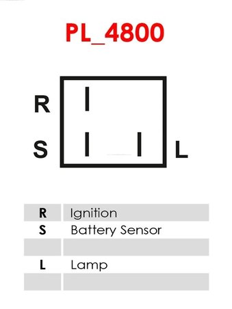 Regulator alternator AS-PL ARE2044