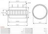 STATOR, GENERATOR AS-PL AS3050S - Piesa auto compatibila cu mai multe marci