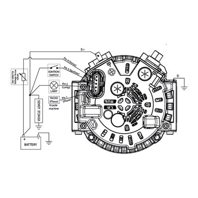 Alternator Prestolite Electric AVI150P2125HP