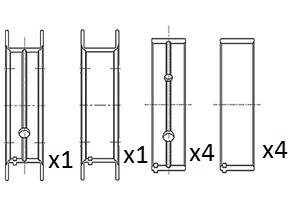 Cuzineti arbore cotit FAI AutoParts BM1067-STD