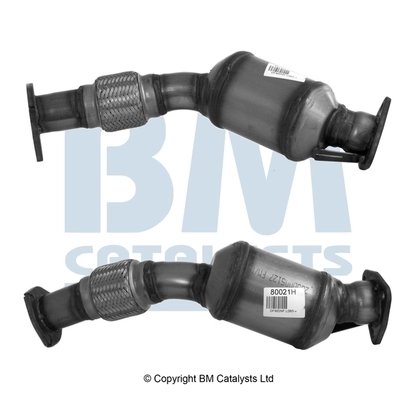 CATALIZATOR BM CATALYSTS BM80021H - Compatibil cu AUDI, VW