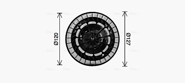 Ventilator habitaclu Ava Quality Cooling BW8610