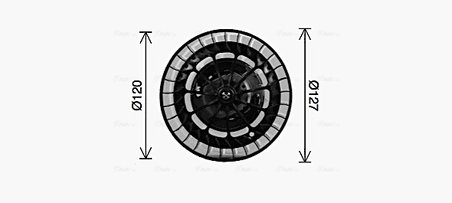 Ventilator habitaclu Ava Quality Cooling BW8610