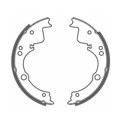 Set saboti frana ABE C0E002ABE