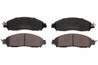 SET PLACUTE FRANA ABE C11103ABE - Compatibil cu NISSAN, RENAULT