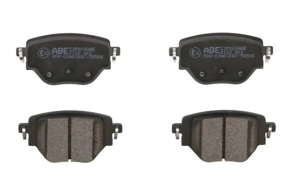 Set placute frana ABE C2P009ABE