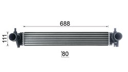 Intercooler MAHLE CI 402 000P
