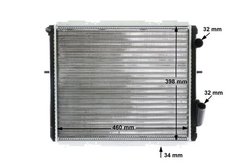 Radiator racire motor MAHLE CR 147 000S