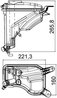 VAS EXPANSIUNE LICHID RACIRE MAHLE CRT 207 000S - Compatibil cu BMW, BMW (BRILLIANCE)