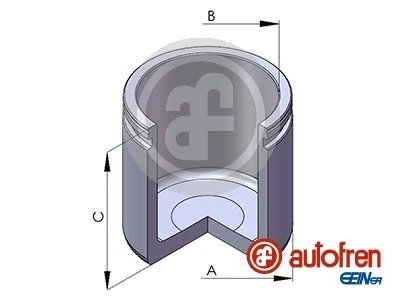 PISTON ETRIER FRANA AUTOFREN SEINSA D025309 - Compatibil cu DACIA, IVECO, NISSAN, RENAULT, RENAULT TRUCKS