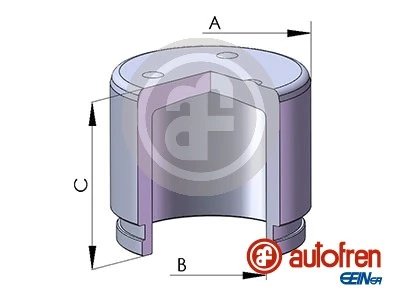 PISTON ETRIER FRANA AUTOFREN SEINSA D025337 - Compatibil cu CHRYSLER, CITROEN, DODGE, HONDA, HYUNDAI, JEEP, MITSUBISHI, PEUGEOT,