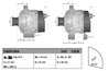 ALTERNATOR DENSO DAN1084 - Compatibil cu ALFA ROMEO, FIAT, LANCIA