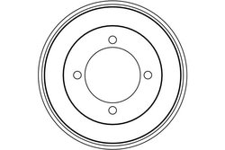 TAMBUR FRANA TRW DB4328 - Compatibil cu MITSUBISHI