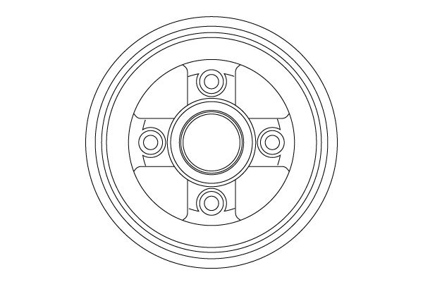 Tambur frana TRW DB4477