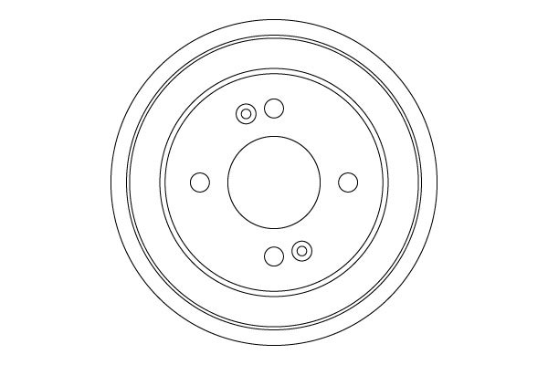 TAMBUR FRANA TRW DB4548 - Compatibil cu KIA