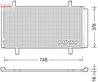 RADIATOR CLIMATIZARE DENSO DCN50048 - Compatibil cu TOYOTA