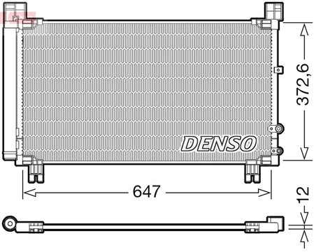 Radiator climatizare Denso DCN50053