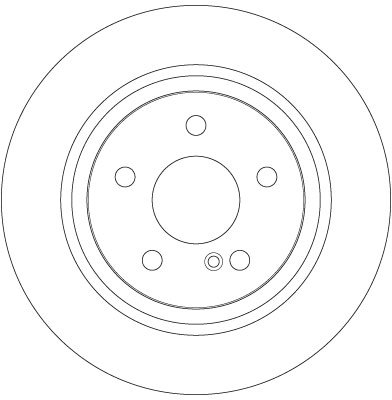 DISC FRANA TRW DF6277 - Compatibil cu MERCEDES-BENZ