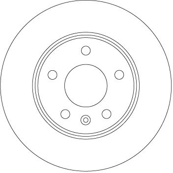 DISC FRANA TRW DF6915 - Compatibil cu OPEL