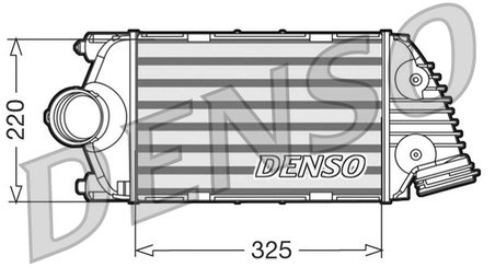 Intercooler Denso DIT28015