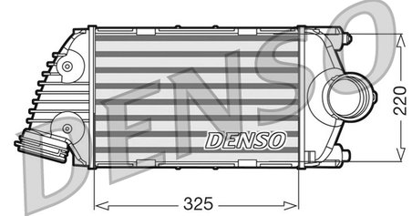 Intercooler Denso DIT28016