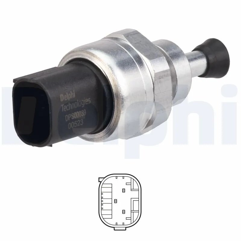 SENZOR PRESIUNE GAZE EVACUARE DELPHI DPS00039-12B1 - Compatibil cu MERCEDES-BENZ, NISSAN