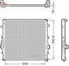 Radiator racire motor Denso DRM01008