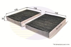 Filtru aer habitaclu Comline EKF177A